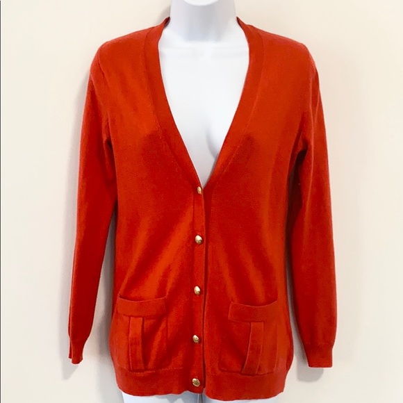 Banana Republic Tops - Banana Republic Cardigan Red